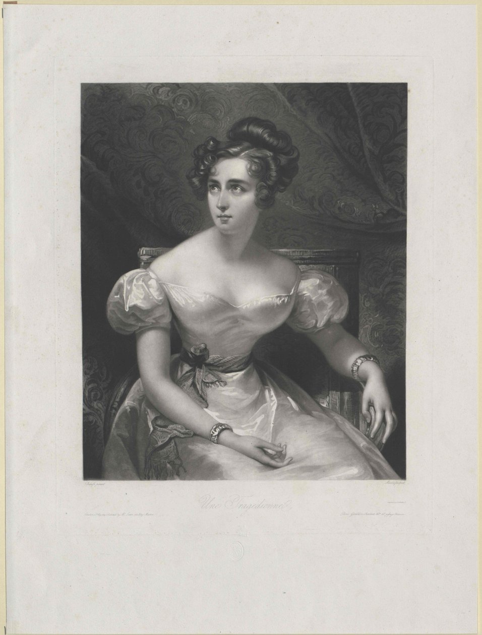 Henrietta Constance Smithson autorstwa Artist Unknown