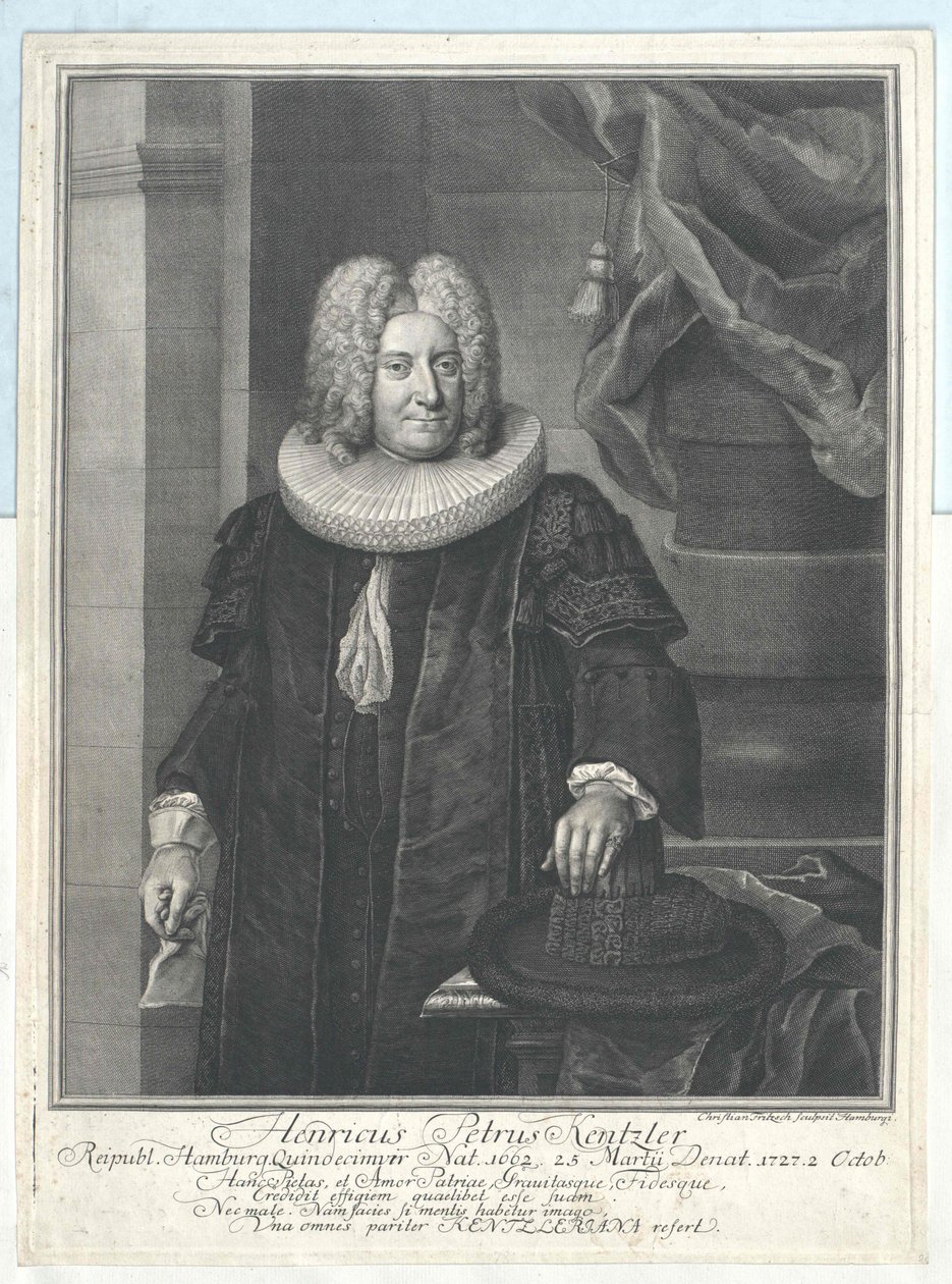 Henry Peter Kentzler autorstwa Artist Unknown