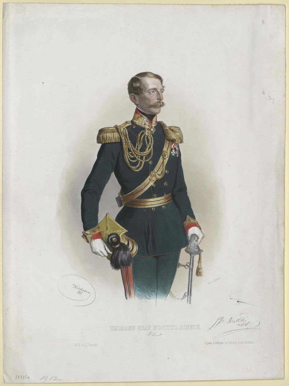 Hermann hrabia Nostitz-Rieneck autorstwa Artist Unknown