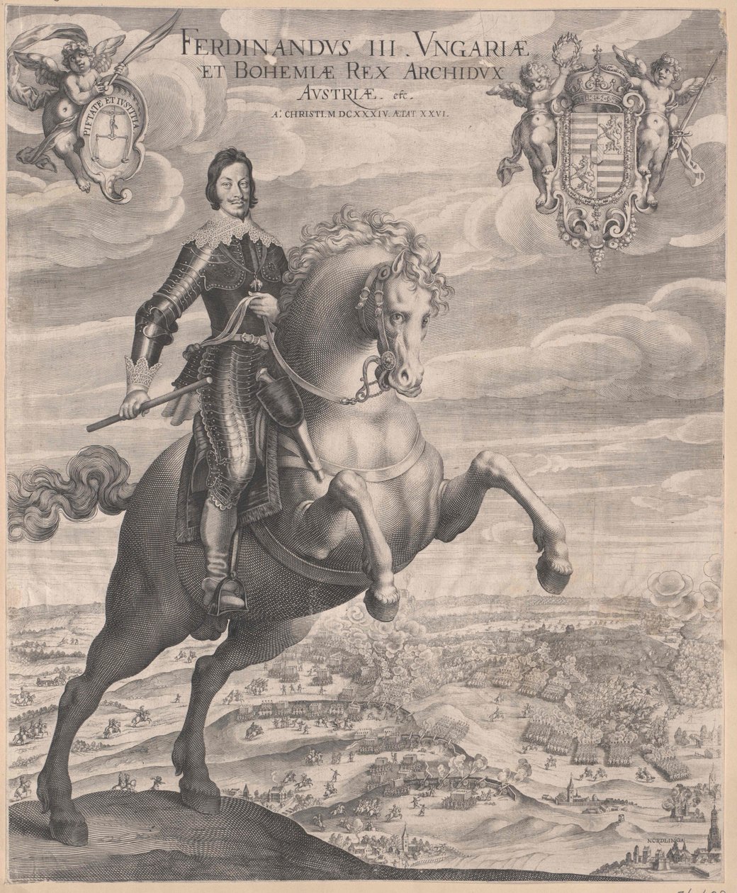 Święty Cesarz Rzymski Ferdynand III autorstwa Artist Unknown