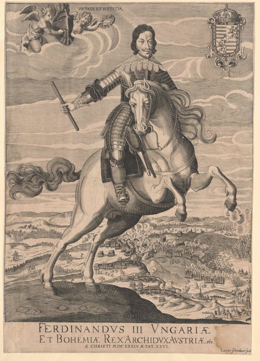 Święty Cesarz Rzymski Ferdynand III autorstwa Artist Unknown