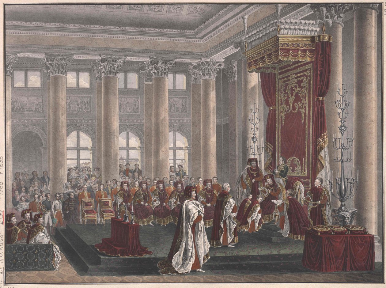 Święty Cesarz Rzymski Franciszek II autorstwa Artist Unknown