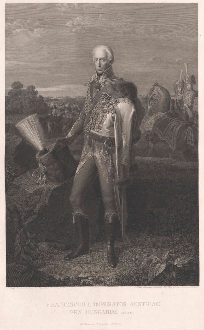 Święty Cesarz Rzymski Franciszek II autorstwa Artist Unknown