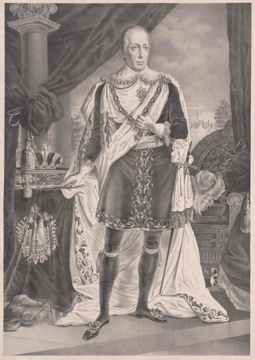 Święty Cesarz Rzymski Franciszek II autorstwa Artist Unknown
