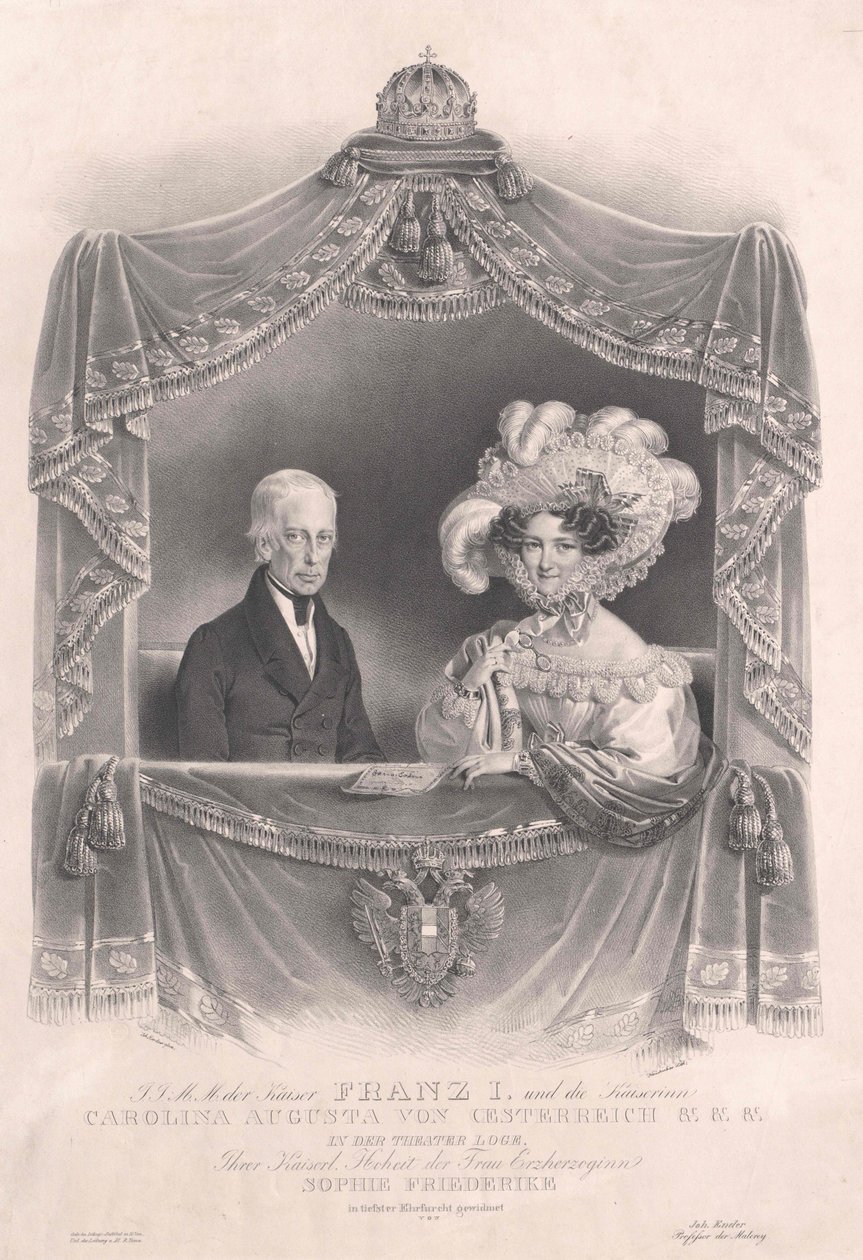 Święty Cesarz Rzymski Franciszek II autorstwa Artist Unknown