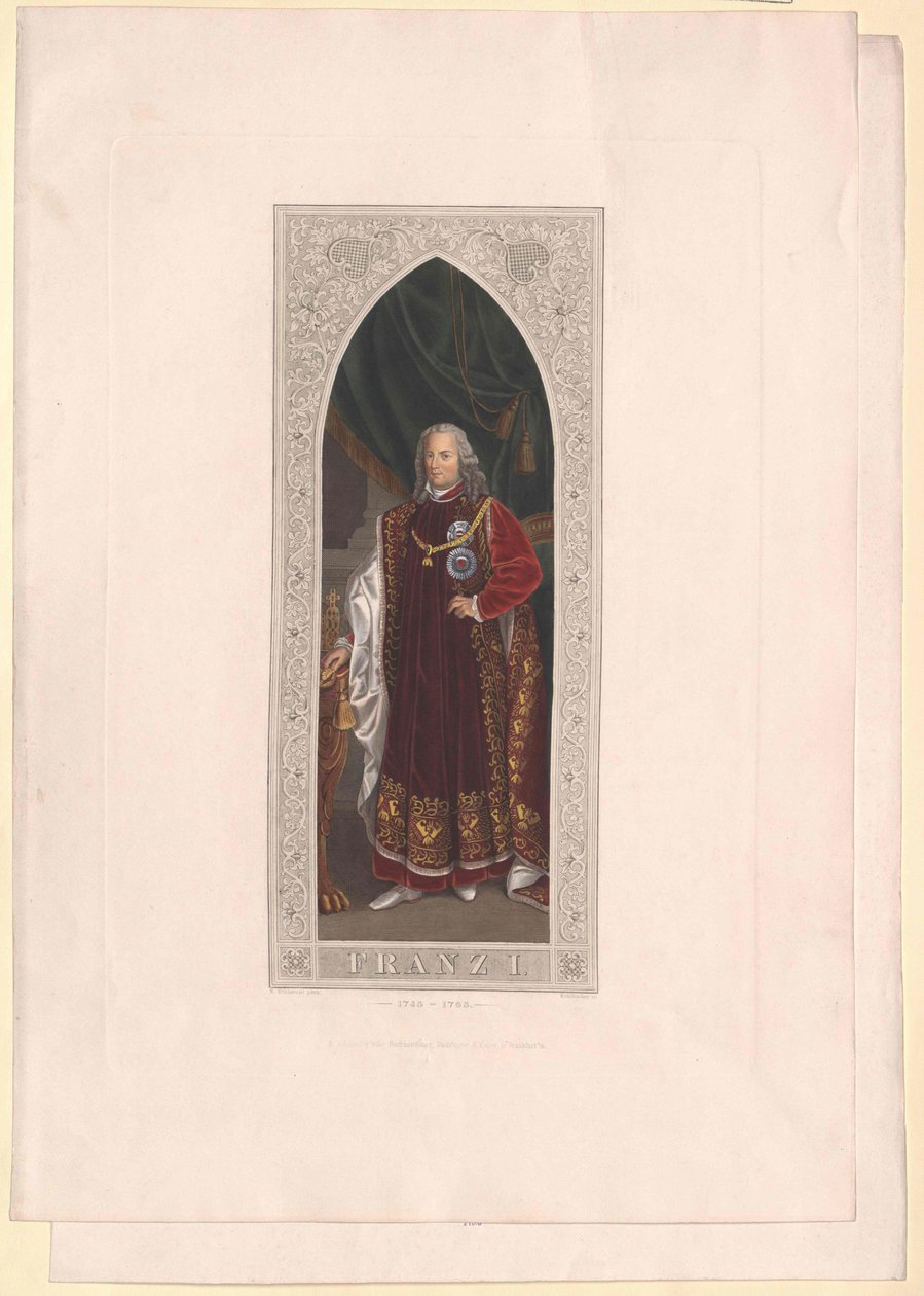 Święty Cesarz Rzymski Franciszek I autorstwa Artist Unknown