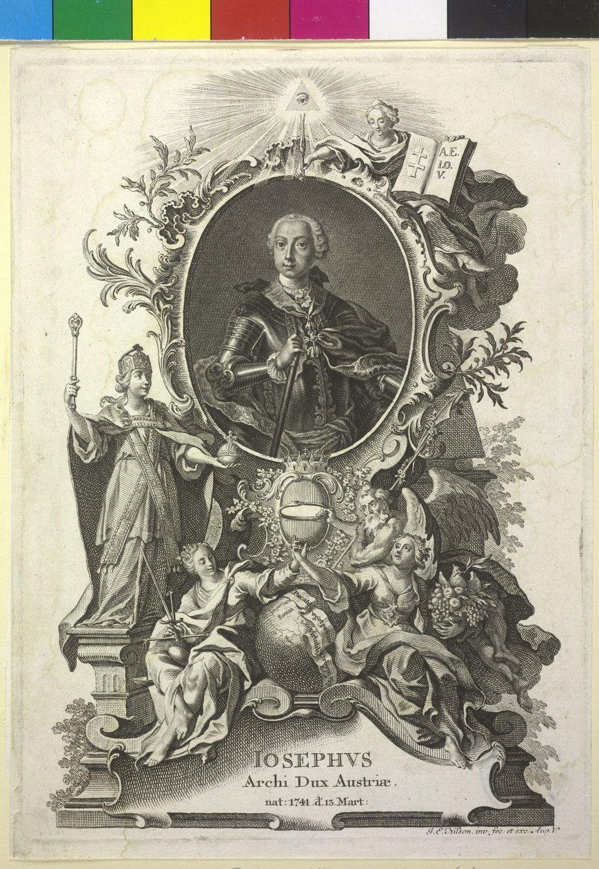 Święty Cesarz Rzymski Józef II autorstwa Artist Unknown