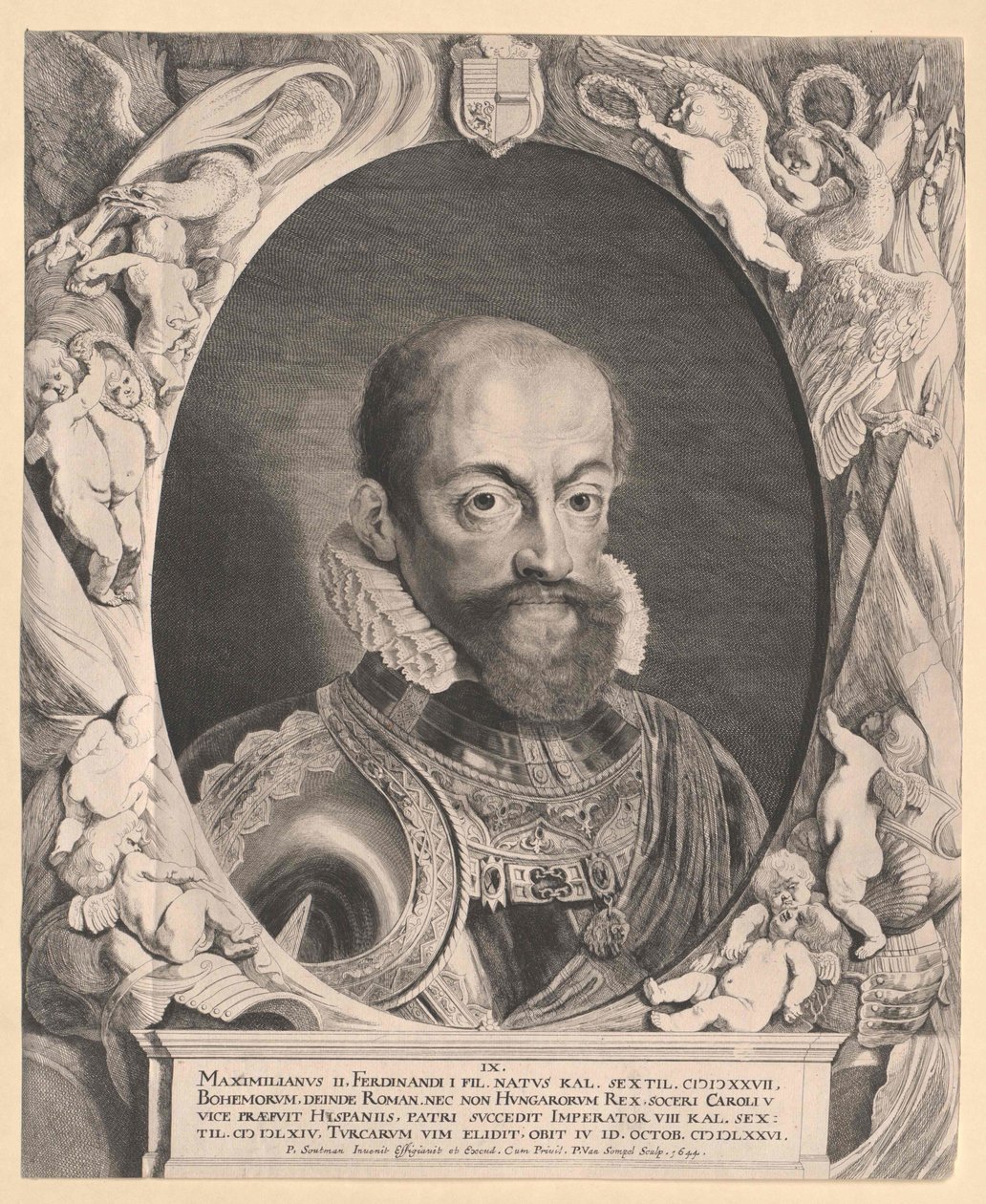 Święty Cesarz Rzymski Maksymilian II autorstwa Artist Unknown