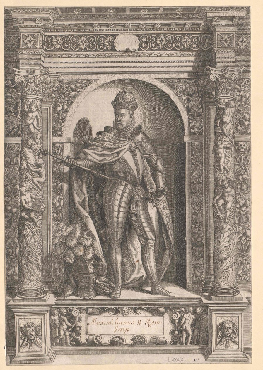 Święty Cesarz Rzymski Maksymilian II autorstwa Artist Unknown