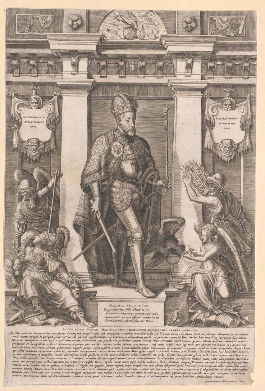 Święty Cesarz Rzymski Maksymilian II autorstwa Artist Unknown