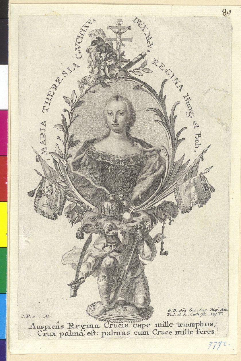 Święta Cesarzowa Maria Teresa autorstwa Artist Unknown