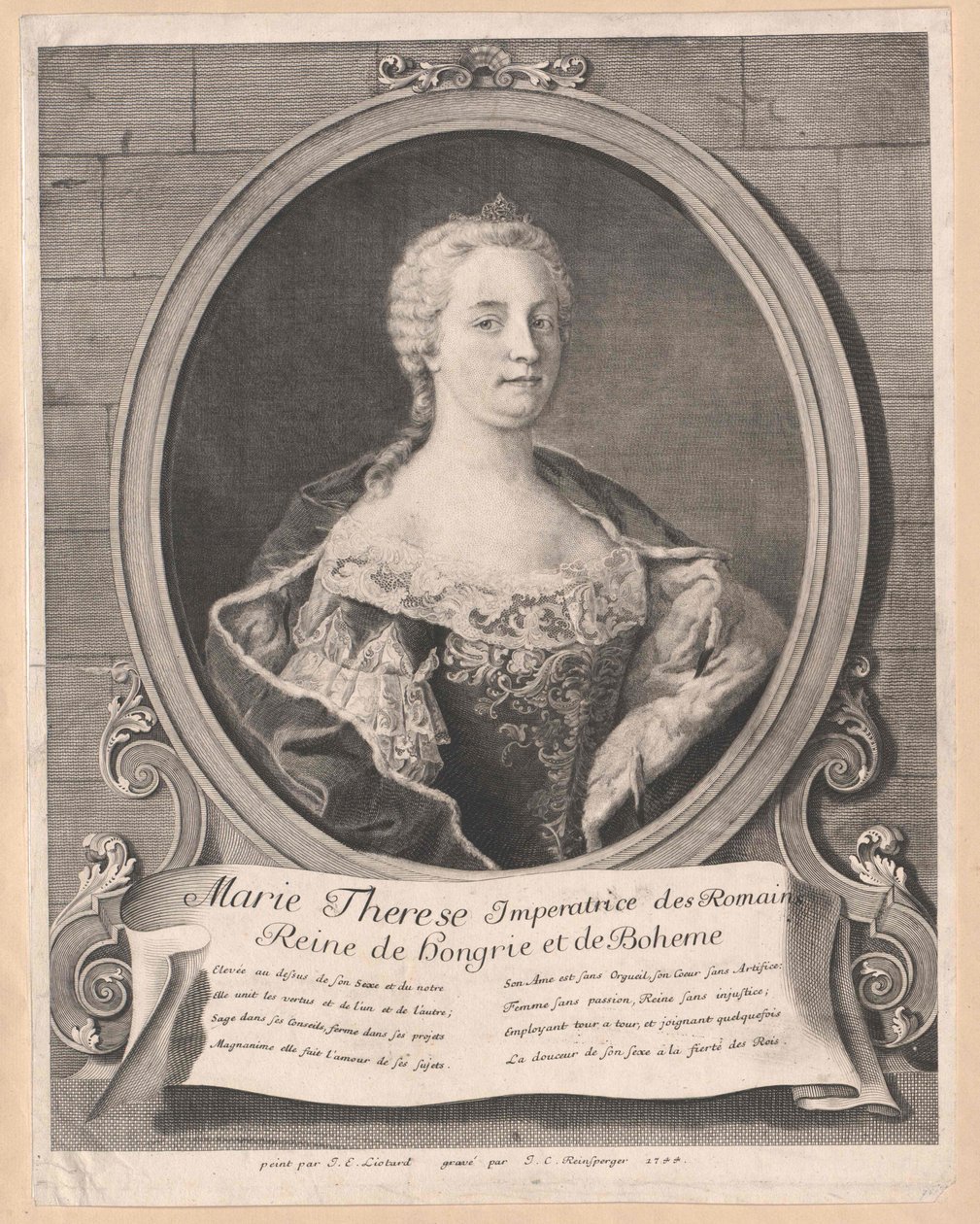 Święta Cesarzowa Maria Teresa autorstwa Artist Unknown