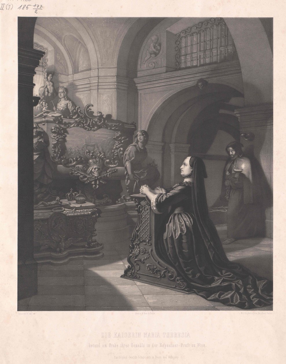 Święta Cesarzowa Rzymska Maria Teresa autorstwa Artist Unknown