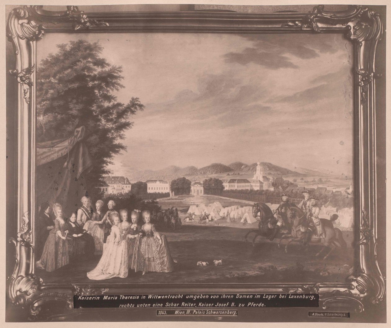 Święta Cesarzowa Rzymska Maria Teresa autorstwa Artist Unknown
