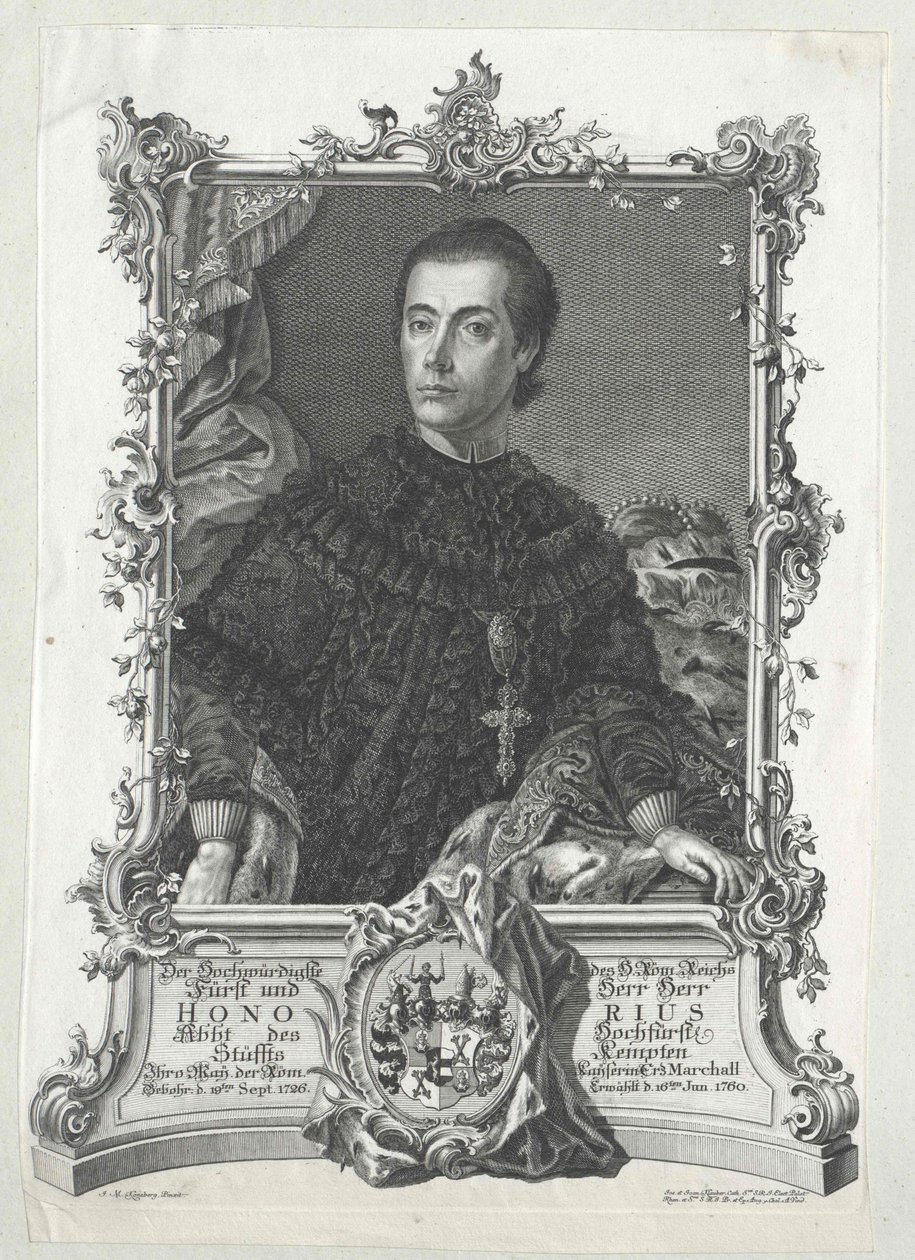 Honoriusz Roth von Schreckenstein autorstwa Artist Unknown