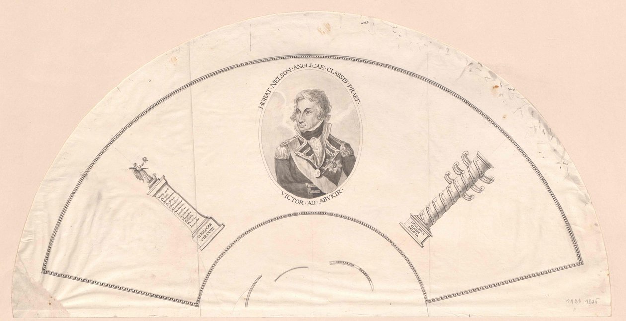 Horatio wicehrabia Nelson autorstwa Artist Unknown