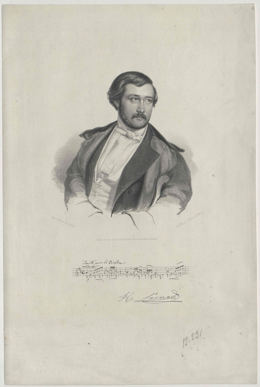 Hubert Leonard autorstwa Artist Unknown
