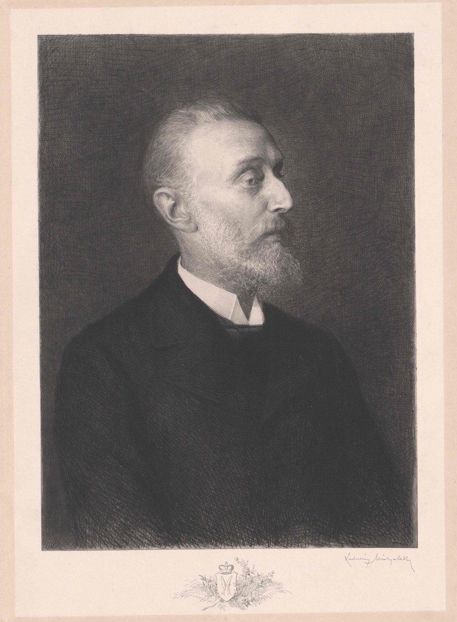 Hugo Count i Altgraf Salm-Reifferscheidt-Raitz (druk) autorstwa Artist Unknown