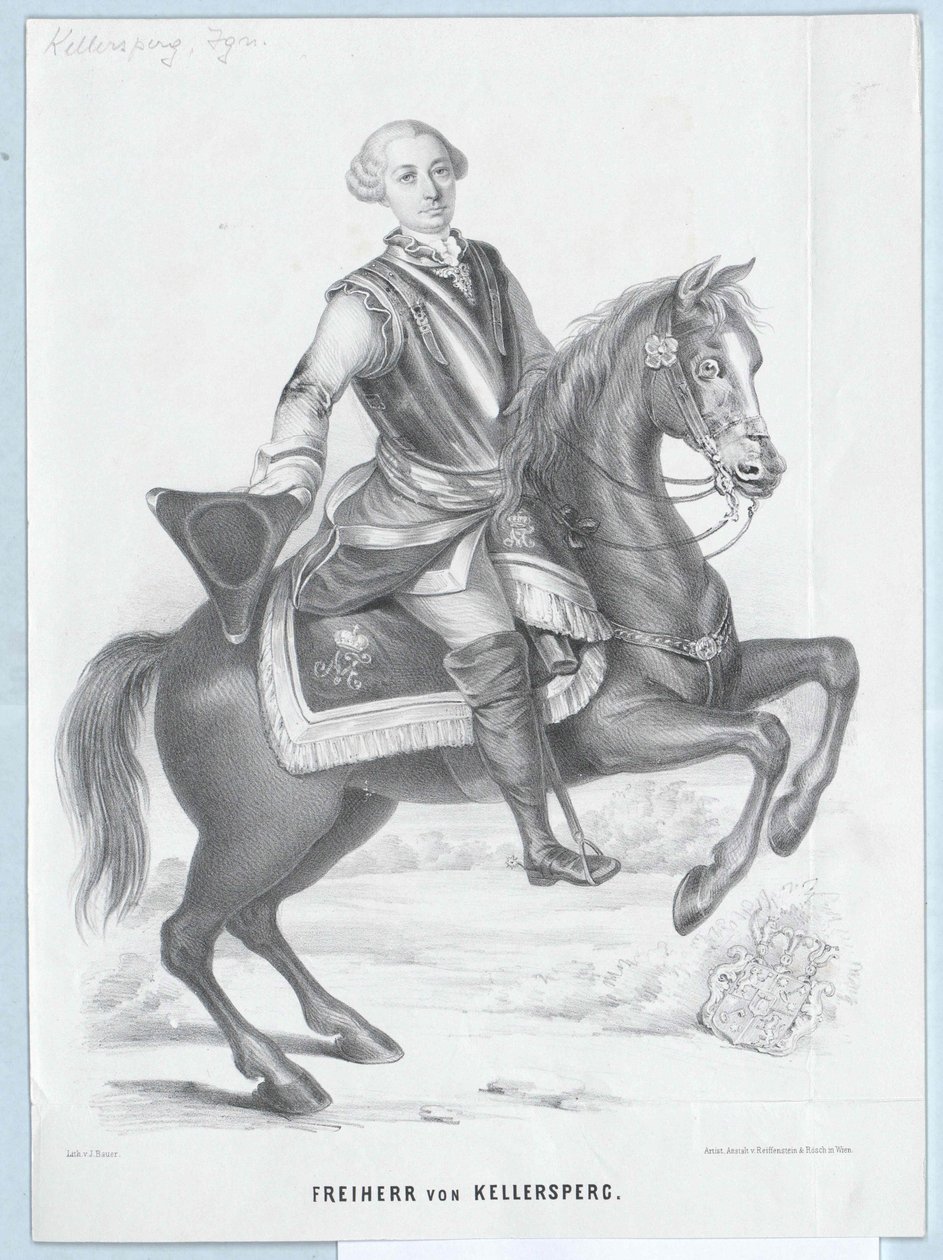 Ignatius baron von Kellersperg autorstwa Artist Unknown