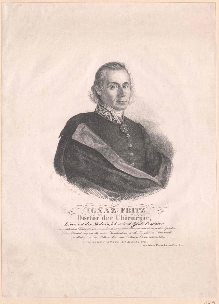 Ignatz Fritz autorstwa Artist Unknown