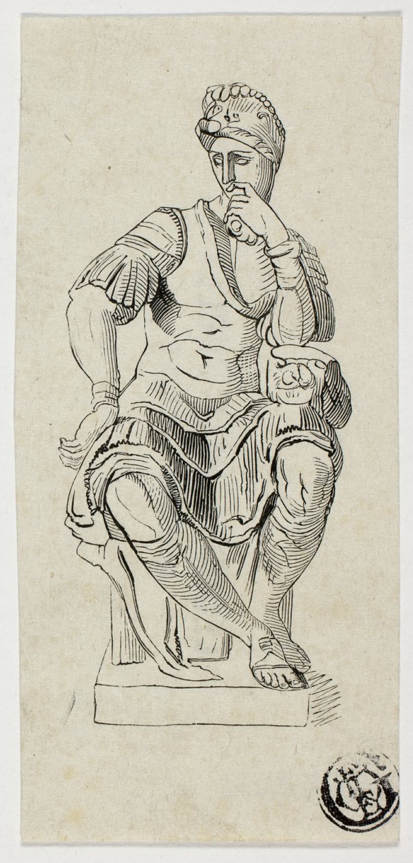 Myśliciel autorstwa Artist Unknown