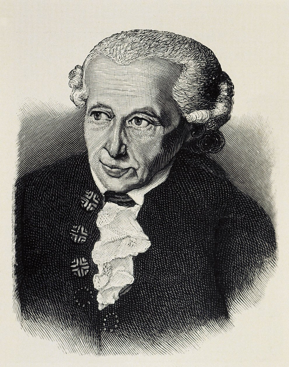Immanuel Kant (rycina) autorstwa Artist Unknown