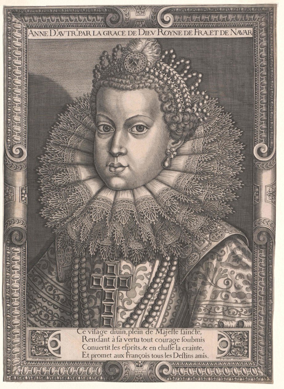 Infantka hiszpańska Anna autorstwa Artist Unknown