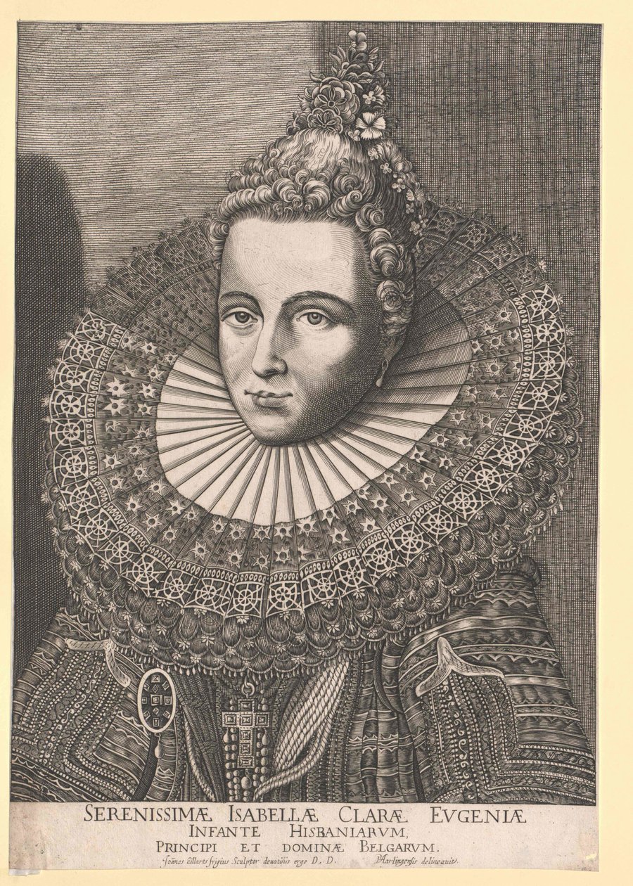 Infantka hiszpańska Izabela Klara Eugenia autorstwa Artist Unknown