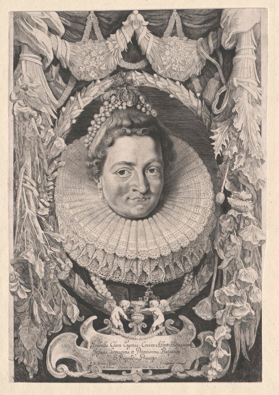 Infantka hiszpańska Izabela Klara Eugenia autorstwa Artist Unknown