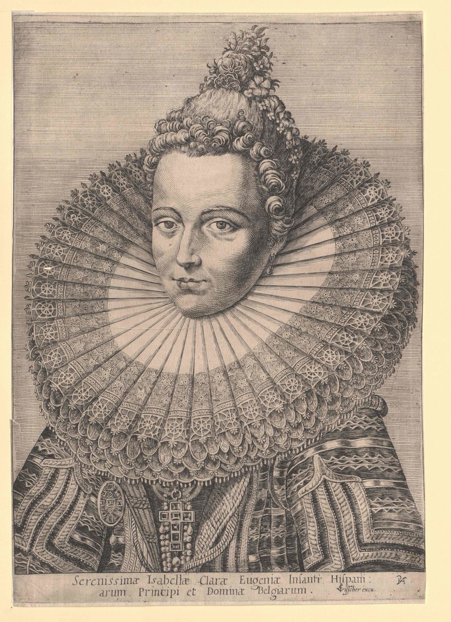 Infantka hiszpańska Izabela Klara Eugenia autorstwa Artist Unknown