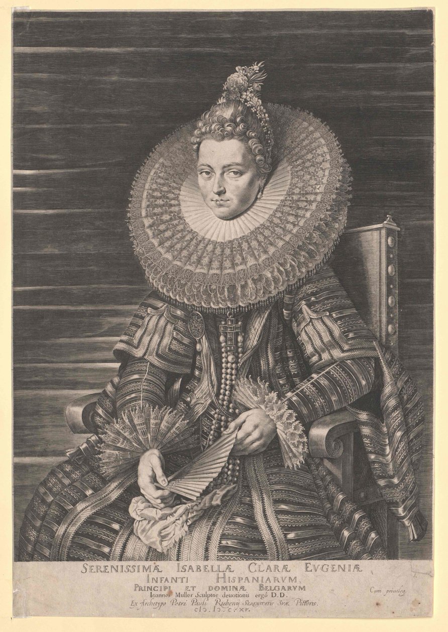 Infantka hiszpańska Izabela Klara Eugenia autorstwa Artist Unknown