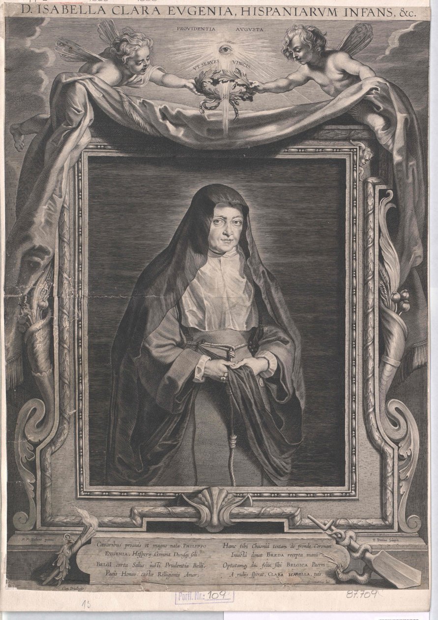 Infantka hiszpańska Izabela Klara Eugenia autorstwa Artist Unknown