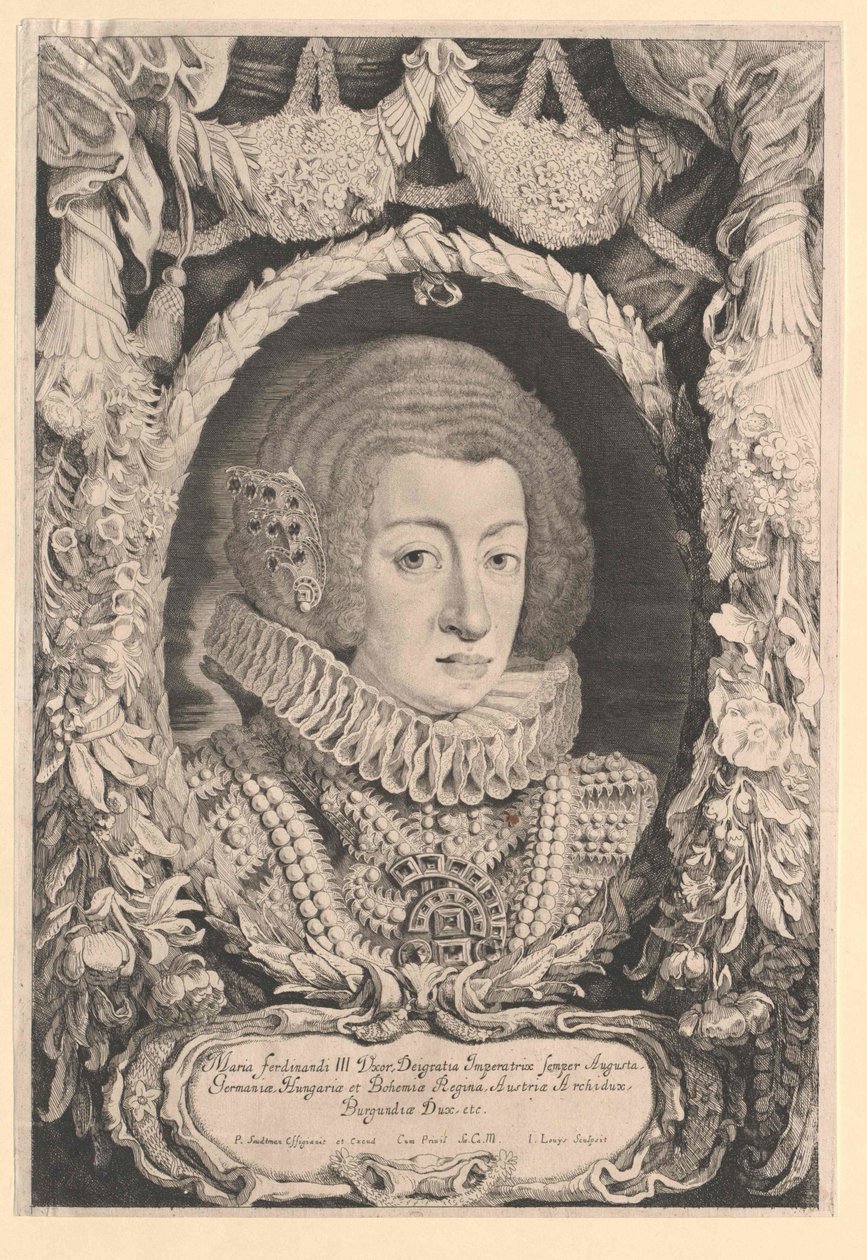 Infantka hiszpańska Maria Anna autorstwa Artist Unknown