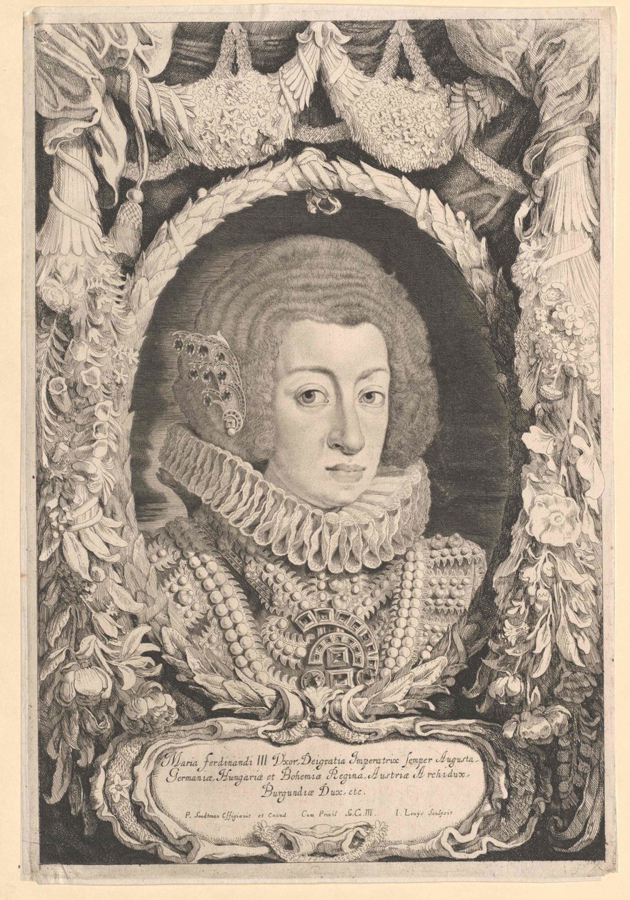Infantka hiszpańska Maria Anna autorstwa Artist Unknown