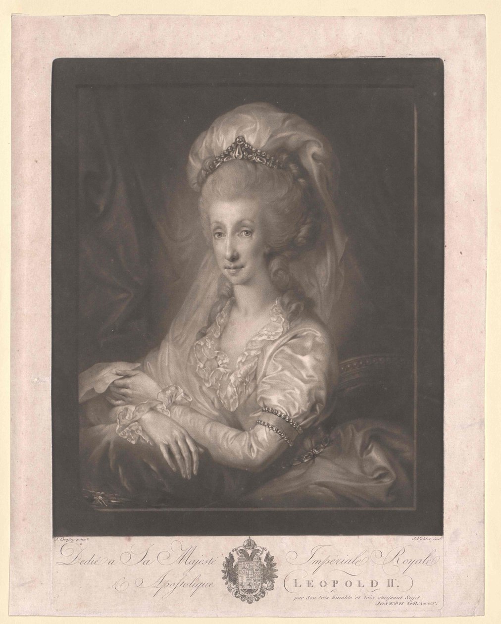 Infantka Hiszpanii Maria Luisa autorstwa Artist Unknown