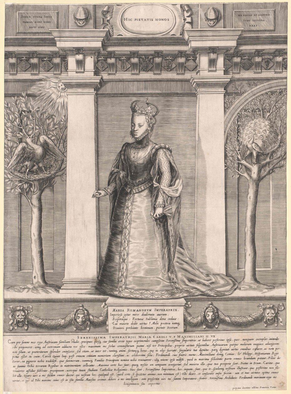 Infantka hiszpańska Maria autorstwa Artist Unknown