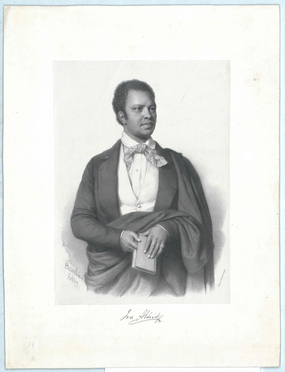 Ira Frederick Aldridge autorstwa Artist Unknown