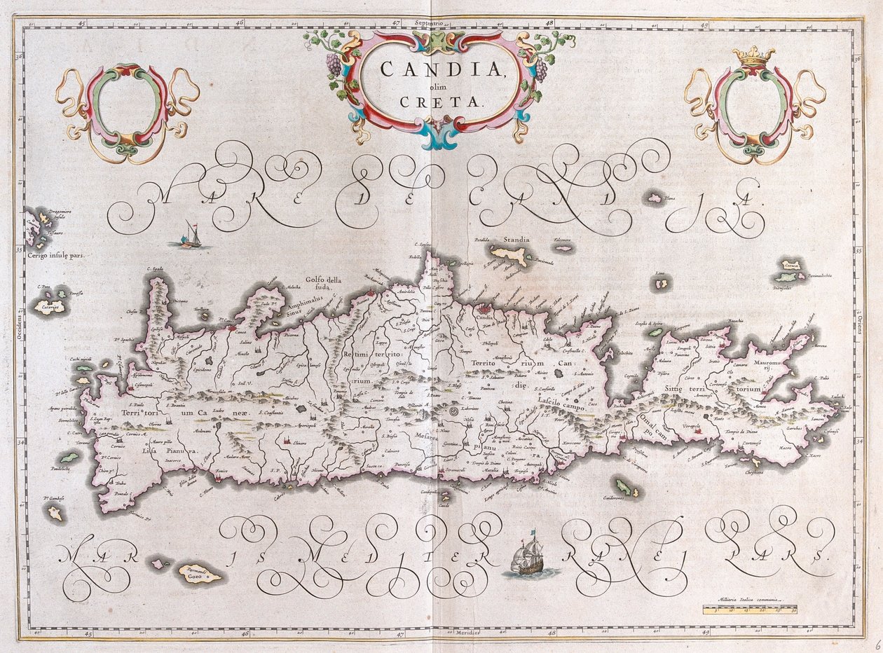 Wyspa Kreta, © autorstwa Artist Unknown