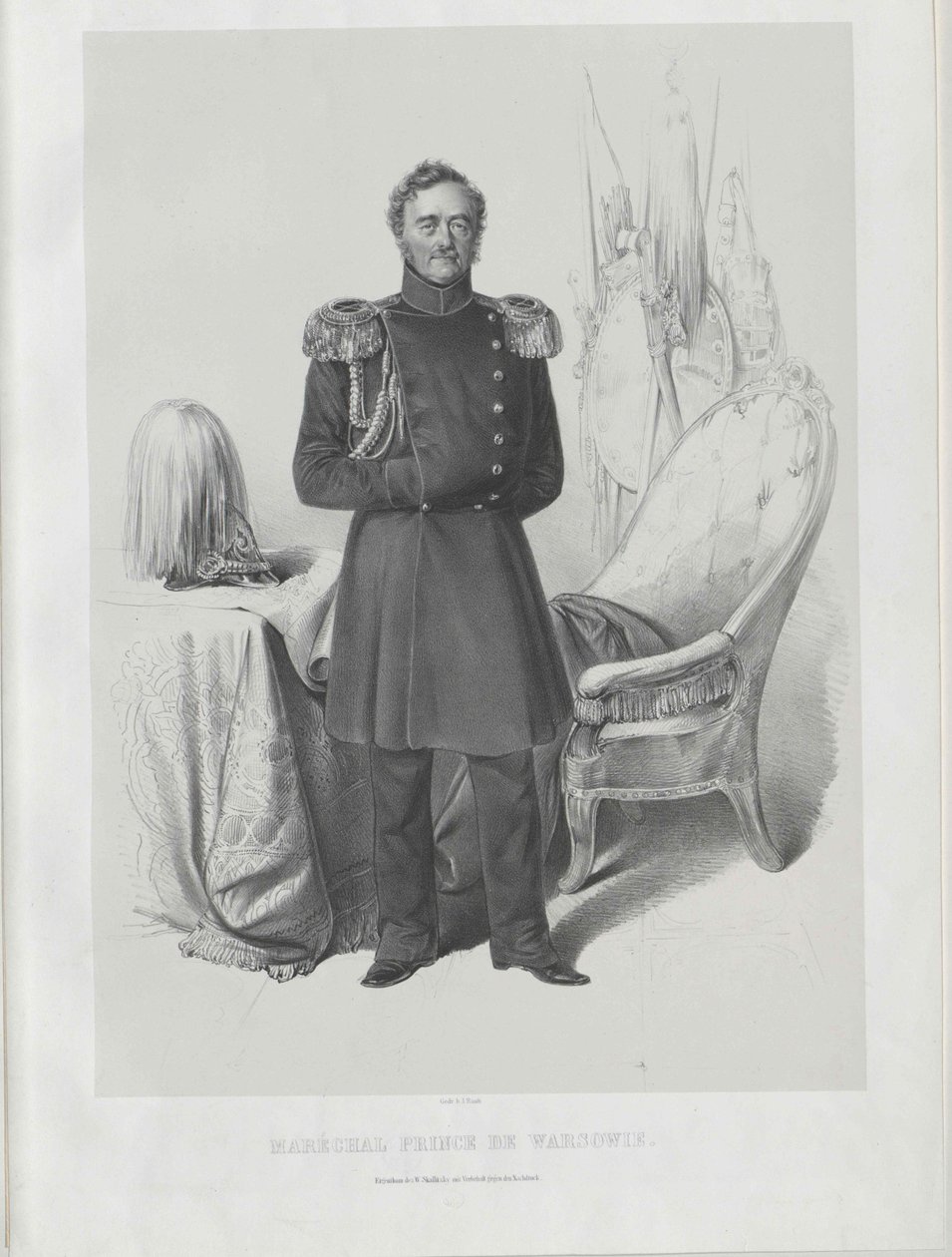 Ivan hrabia Paskevich-Erivan autorstwa Artist Unknown