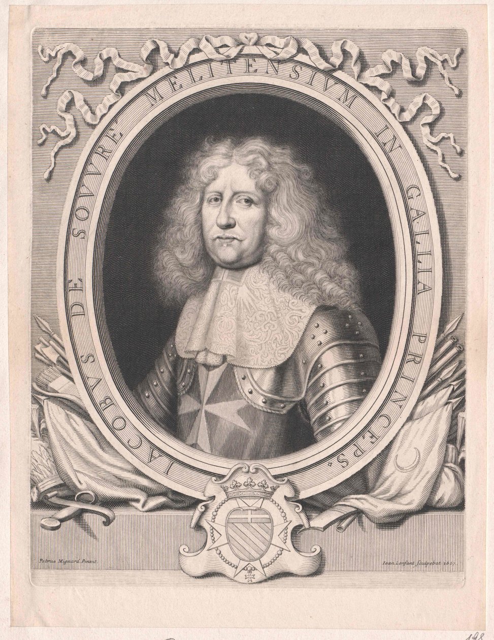 Jacques de Souvre de Courtenvaux autorstwa Artist Unknown