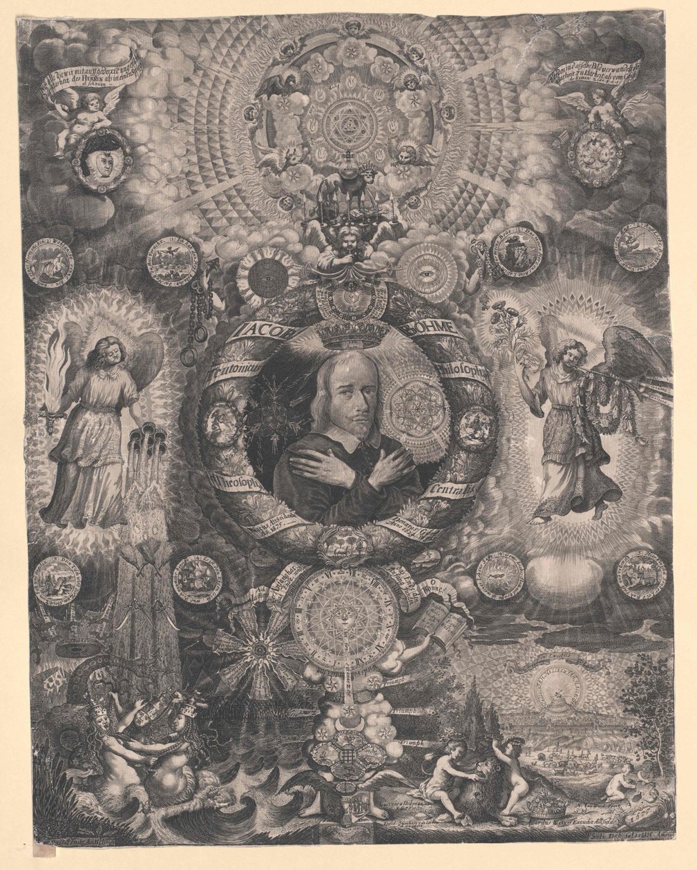 Jakob Boheme autorstwa Artist Unknown