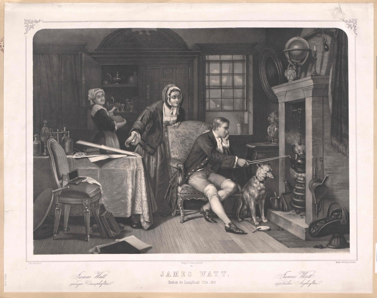 James Watt autorstwa Artist Unknown