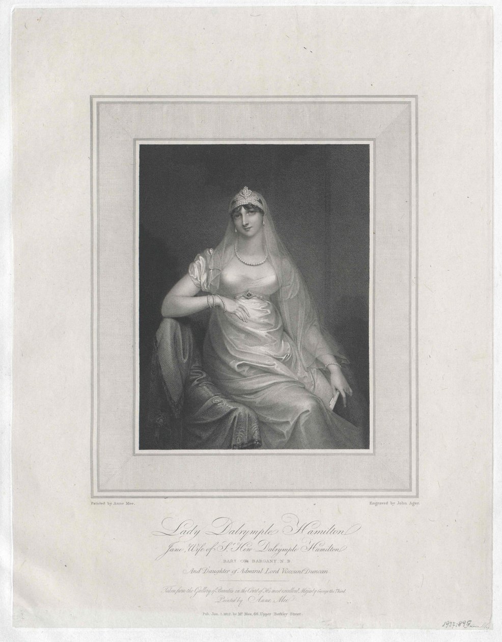 Jane Duncan autorstwa Artist Unknown
