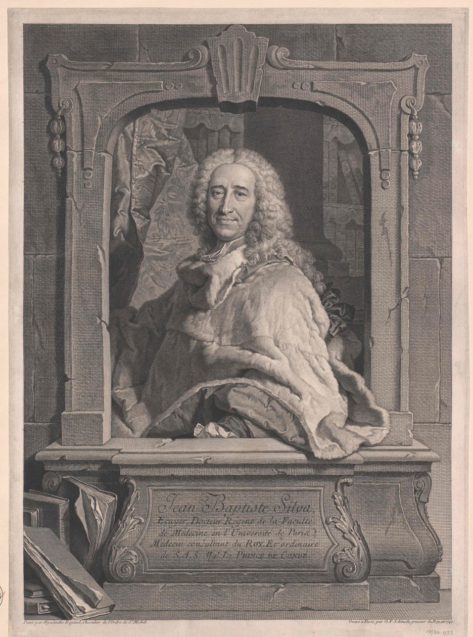 Jean-Baptiste Silva autorstwa Artist Unknown
