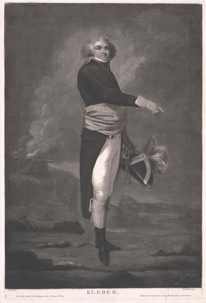 Jean Baptiste Kleber autorstwa Artist Unknown