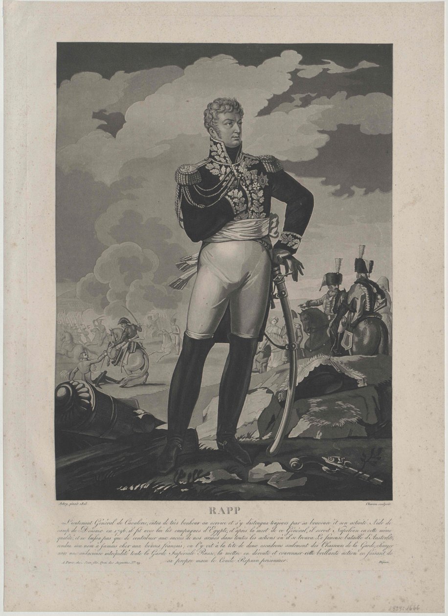 Jean Comte Rapp autorstwa Artist Unknown