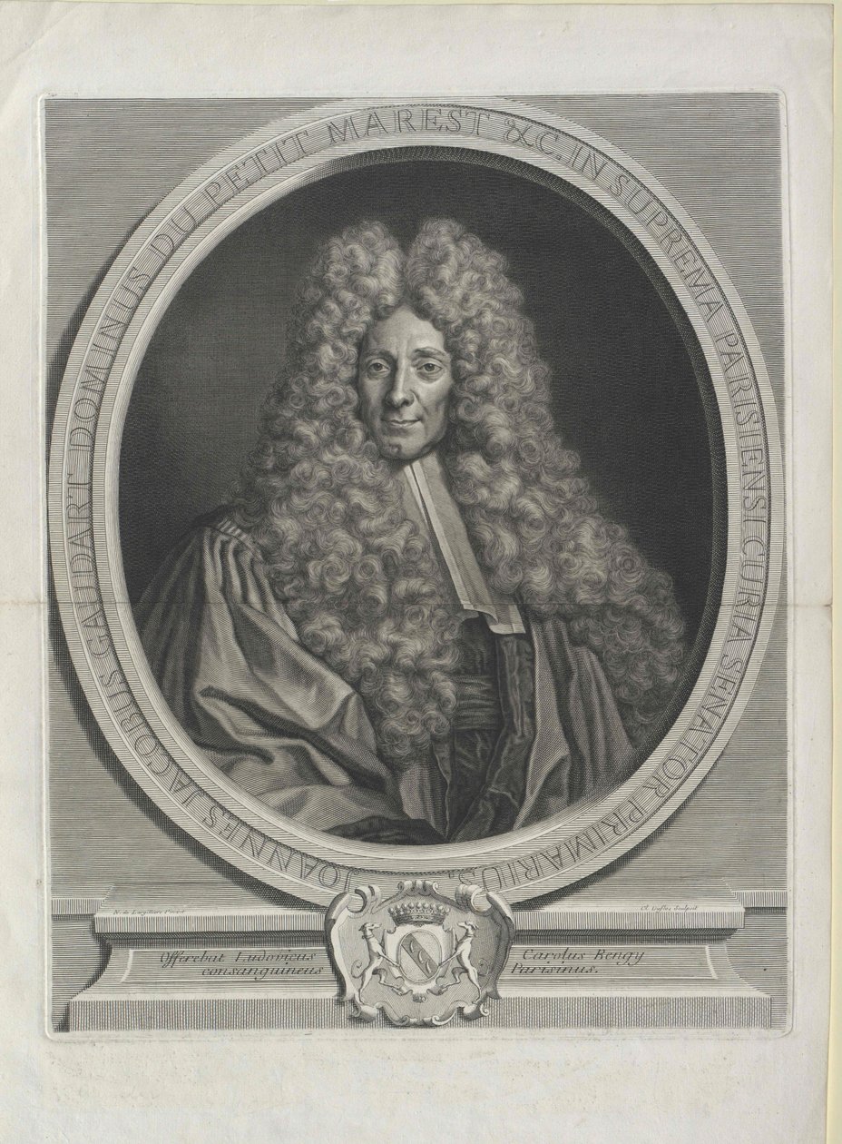 Jean Jacques Gaudar ty Petit Marest autorstwa Artist Unknown