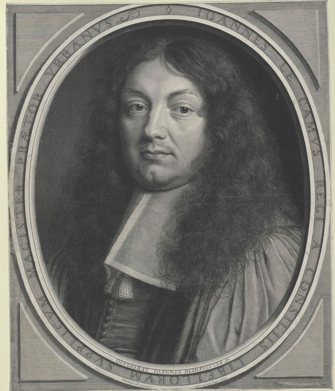 Jean Le Camus (druk) autorstwa Artist Unknown