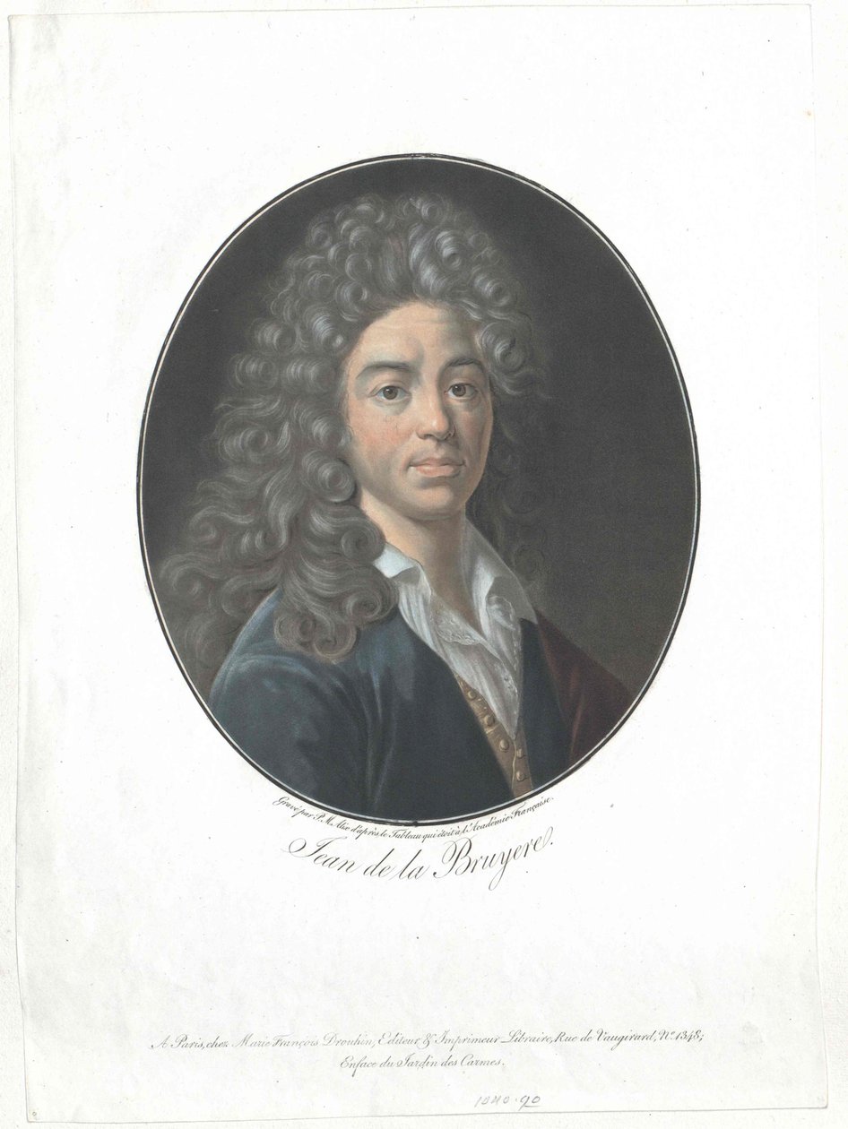 Jean de La Bruyere autorstwa Artist Unknown