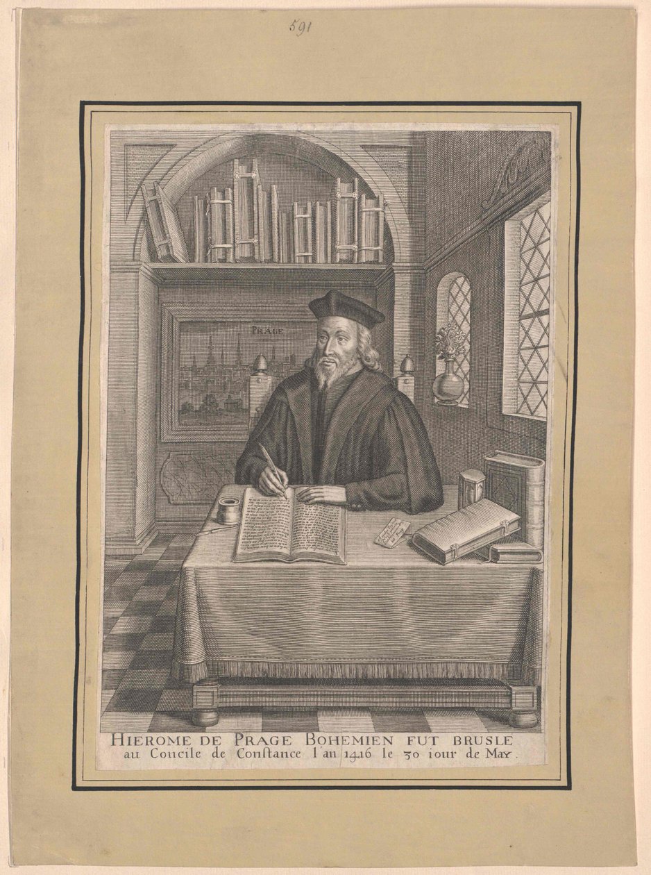 Jerome z Pragi, autorstwa Artist Unknown